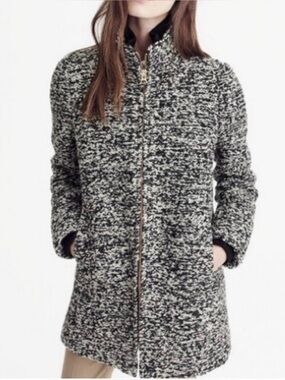 J. Crew Stadium Italian Wool Lodge Jacket Coat